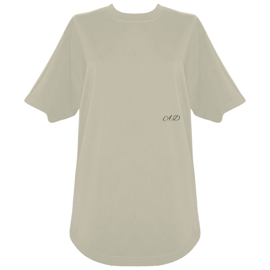 Embroidered T-Shirt - City Armour - Heavyweight 240 GSM - Women - A.D MONO
