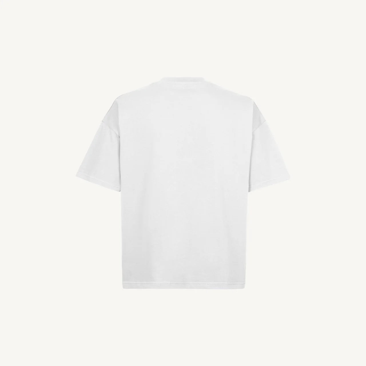 Tricou Boxy Oversized Alb