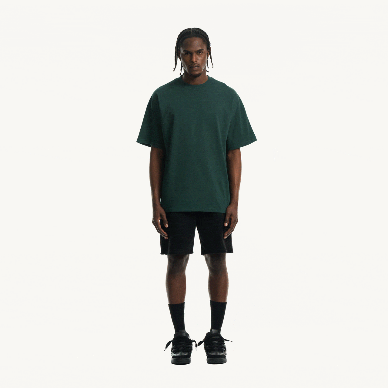 Tricou Boxy Oversized Verde