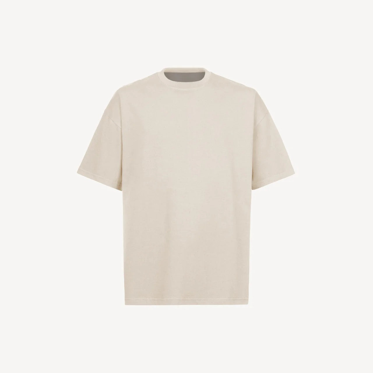 Tricou Boxy Oversized Natural