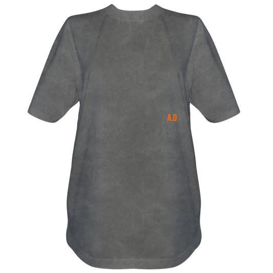 Embroidered T-Shirt - Street Classic - 180 GSM Acid Wash -  Women