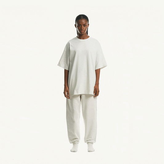 Vintage White Oversized Tee